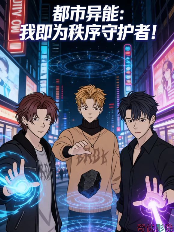 都市异能,我即为秩序守护者！动态漫画
